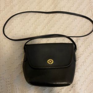 Vintage Coach Quincy Bag in Charcoal